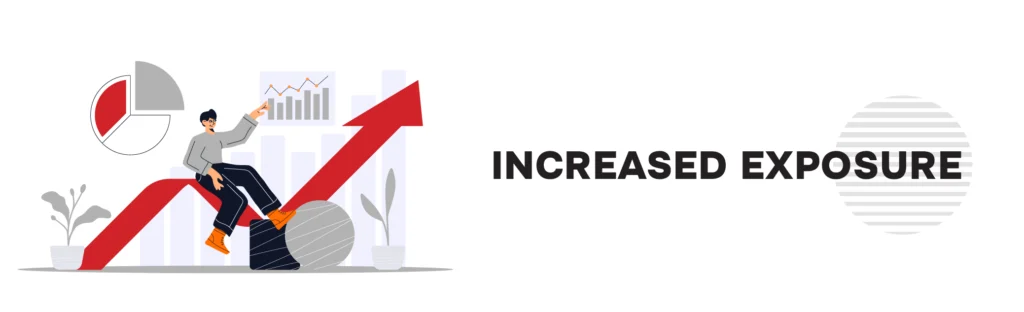 The image of increased exposure