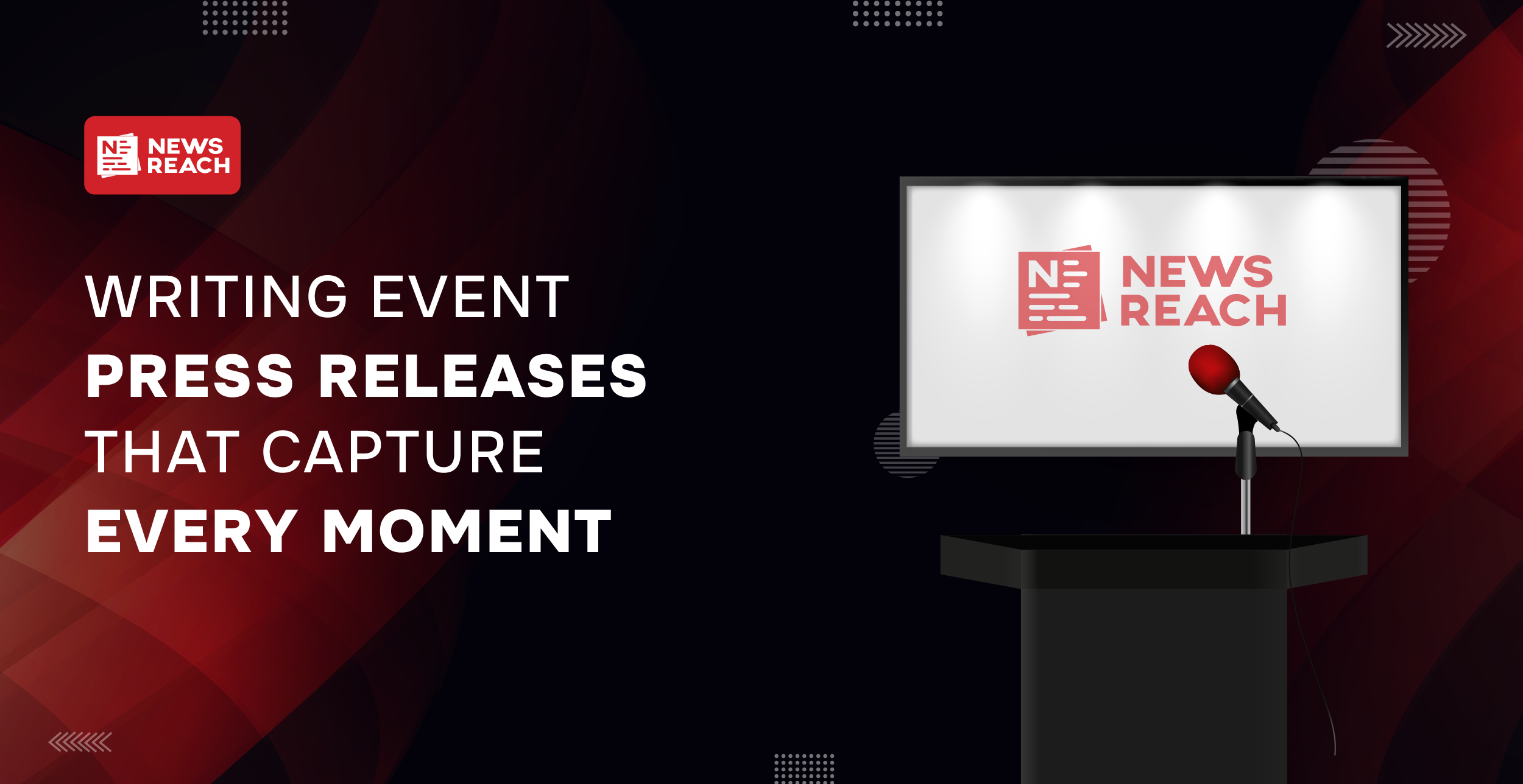 writing event press releases that capture every moment